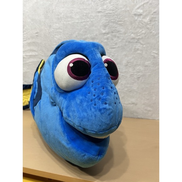 Disney Store Pixar Dory Large Plush Pillow 23" Finding Nemo Blue Fish Stuffed - Picture 4 of 14
